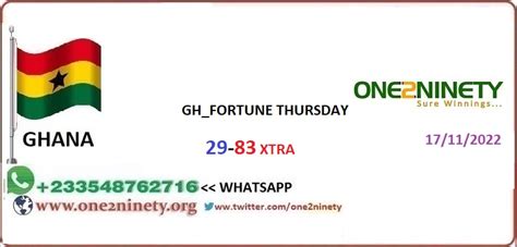 fortune thursday lotto results|Latest & Recent Ghana Fortune Thursday Results .